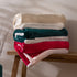 Lux Sherpa Fleece Throw Natural - 127 x 152cm